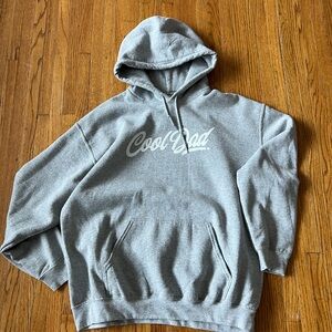 Cool Dad Gray Hoodie for Men